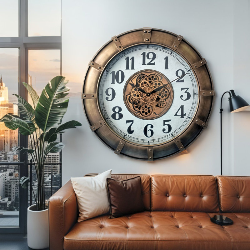 Metal Wall Clock