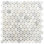 1" x 1" Marble Mosaic Tile in Oriental White