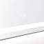 Miroir de meuble-lavabo mural 48 po x 28 po avec 3 températures de couleur, brouillard, cadre en aluminium, frêne, pour créer une atmosphère de salle de bain, mémoire, gradation continue, améliore l'apparence