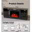 Priyanshu 17 Stories 147 cm W Electric Fireplace with 5000 BTU-1277193762