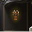Joleon Steel Candle Wall Light