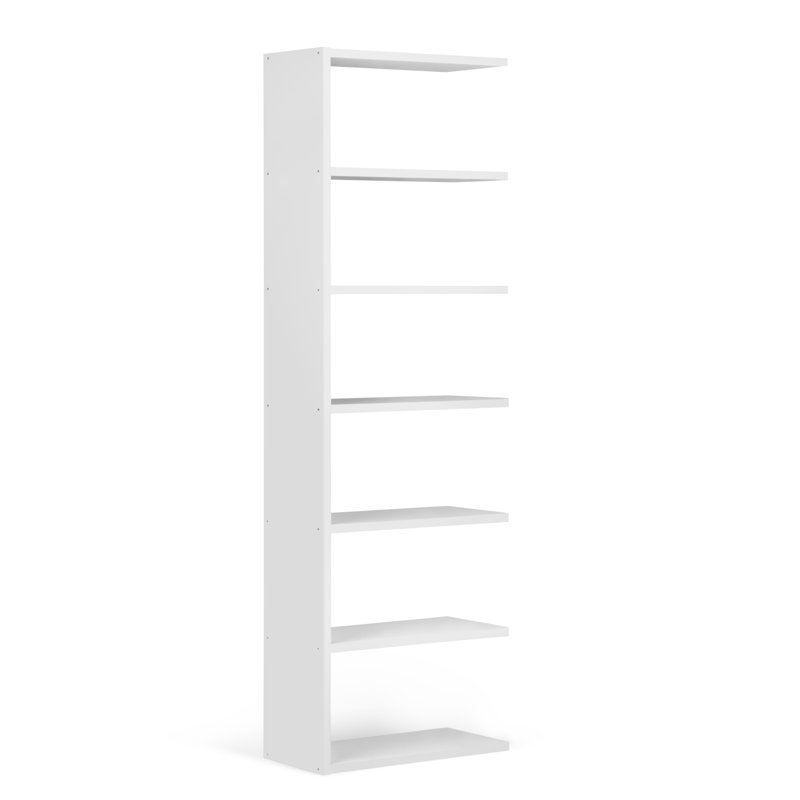 Rallonge de bibliothèque H 88 "x l 28" Armano, Blanc pur