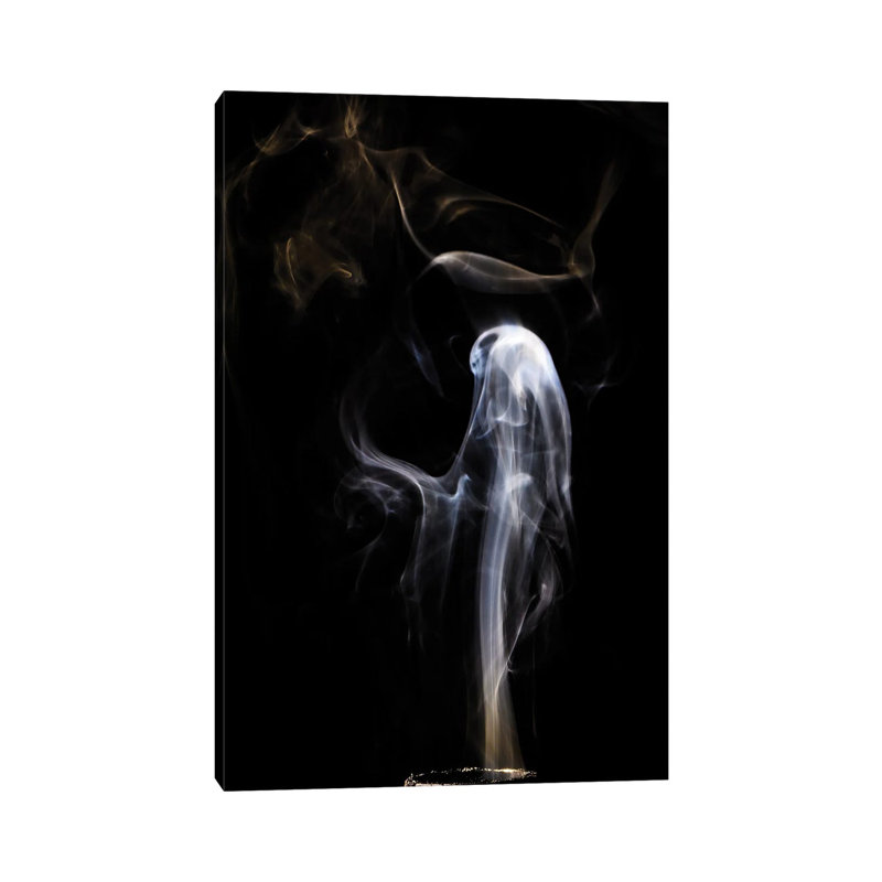 Ghost In Smoke By Nik Rave - Wrapped Canvas Graphic Art by Nik Rave - Wrapped Canvas Gallery-Wrapped Canvas Giclée