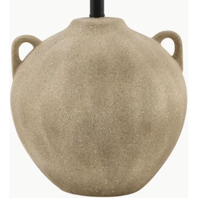 Lampe de table Nivalis, Grey, Brown
