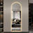 65" X 21" Full Length Led Mirror With 3 Color Temperatures, Shatterproof Backing, For Dressing - Adjustable Lighting, Hd Copper Glass, Modern Bedrooms