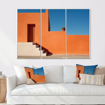 Afrique, paysage, minimalisme, photo I - ensemble d'art mural africain