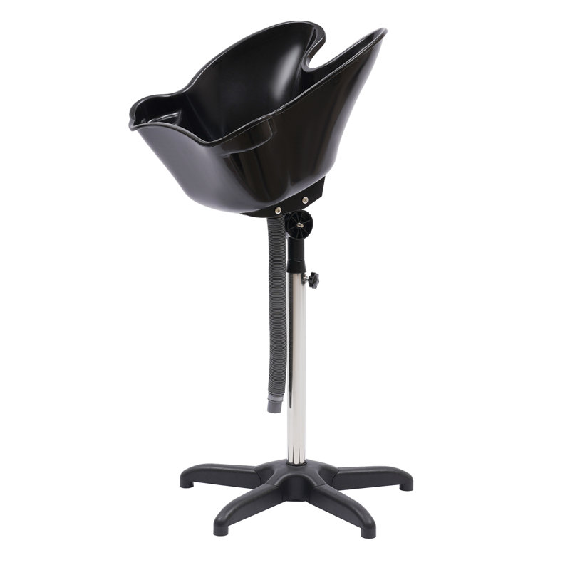 Portable Plastic Shampoo Sink With Drain Hose and Adjustable Height