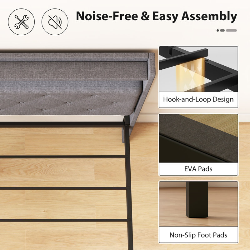 Upholstered Bed, Kingsize (5')