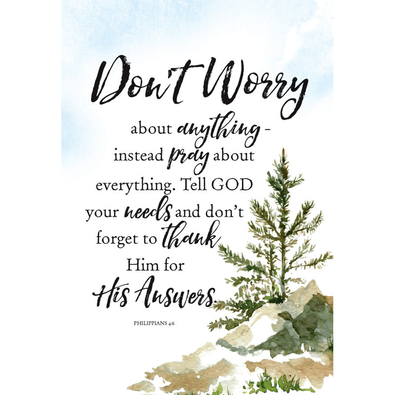 " Don't Worry About "