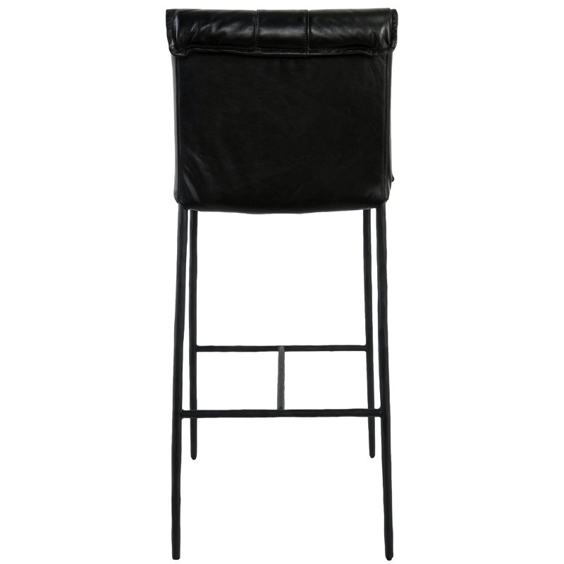 Mayer 26 Counter Stool Antique Brown, Black, Bar Stool (31" Seat Height)