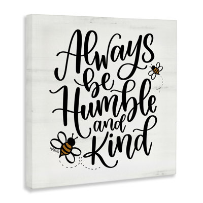 "Inspiring Humble & Kind", art mural par imperfect Dust