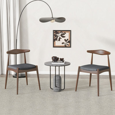 Chaises en tissu, ensemble de 2