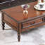 Table basse de style américain