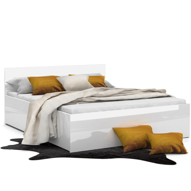 Grandview Ottoman Storage Bed, Oak, European King (160 x 200cm)
