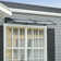 HOMCOM 200cm W x 80cm D Plastic Cover Retractable Door / Window Awning
