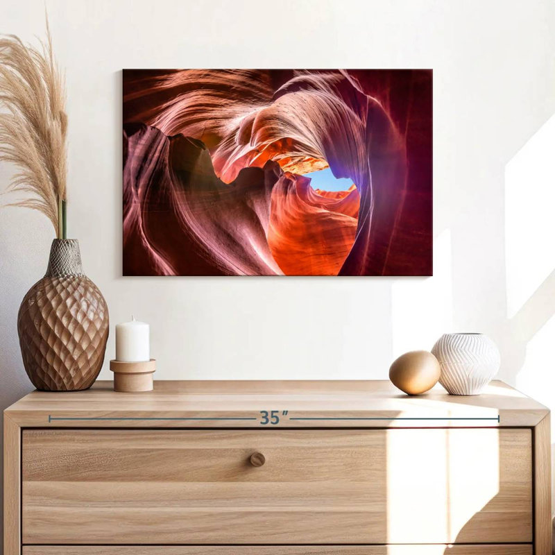 Alvord tourbillon supérieur Antelope Canyon, H 16 po x l 24 po