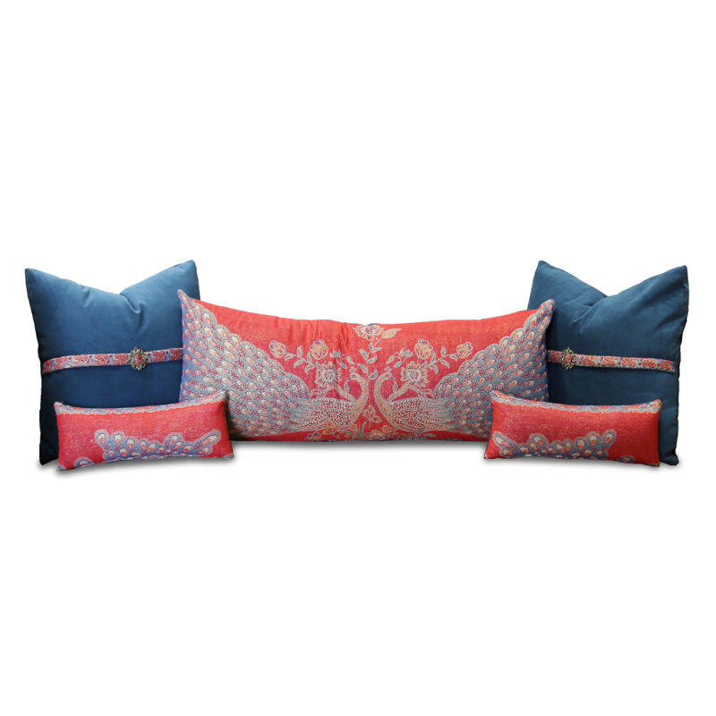 Santiago Velvet Pillow Cover & Insert