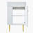 21.6'' Single Bathroom Vanity with Ceramic Top