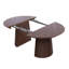 Ensemble de table de salle à manger extensible de style Mid-Century moderne avec chaises en rotin Westcott-124966257-124966259