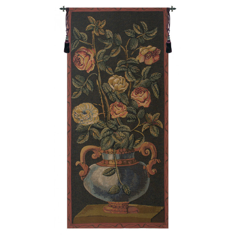 Loom Woven Cotton Blend Wall Hanging, 68" H x 32" W x 0.15" D