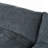 115.5" Modular Deep Grey Sectional Sofa With Durable Polyester Upholstery