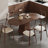 8 - Person Pedestal Base Dining Set-98243242