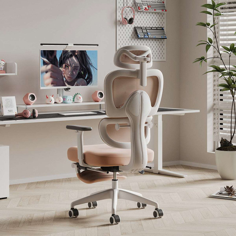 Office Chair, Pink