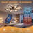 32" Modern Flower Flush Mount Ceiling Fan with LED Light and Remote Control (Black)