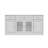 57'' W 3-Drawer TV Stand Media Center With Glass Doors-441829543