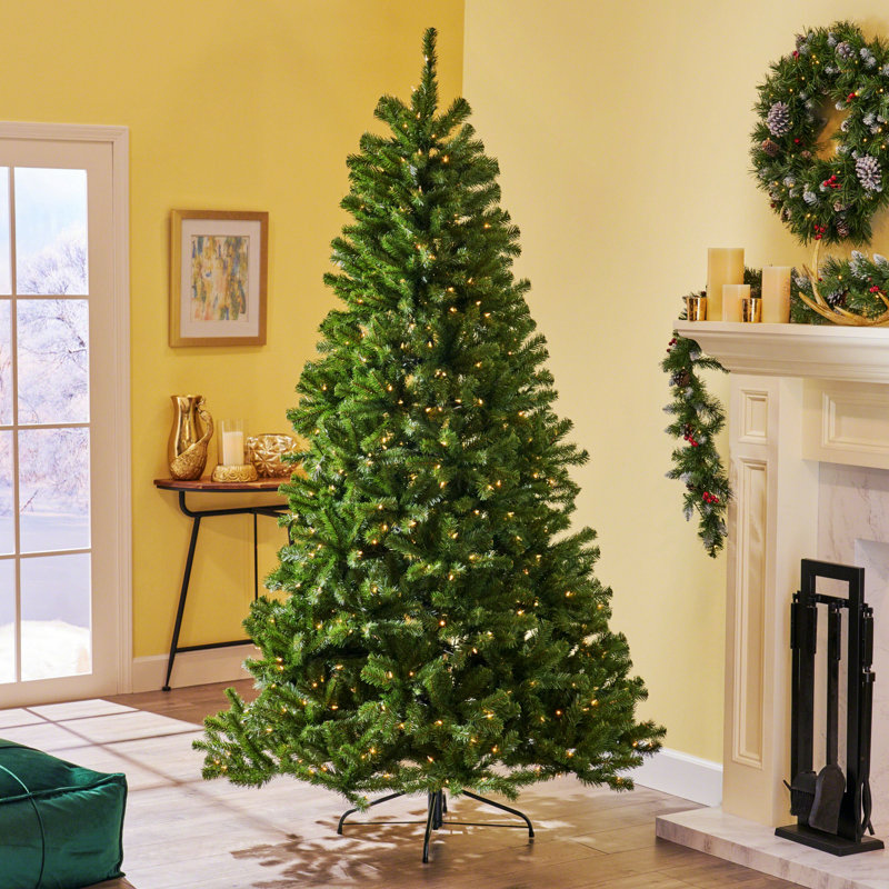 Arbre de Noël artificiel avec 500 lumières, Clair