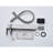 Single Handle Bathroom Faucet With Waterfall Spout And Pop - Up Drain, No Overflow, Brushed Nickel, Stainless Steel, Rust Treatment, Stable Flow, Simple Installation For Non Overflow Sinks Sink-121675822