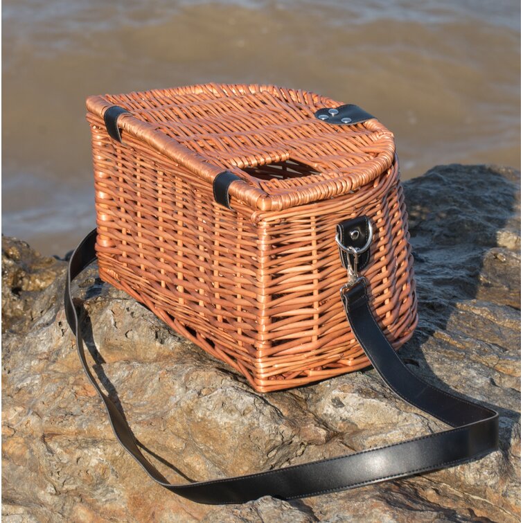 Arlmont & Co. Fishing Creel Wicker Basket & Reviews