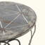 Table d'appoint en fer Heart Heart