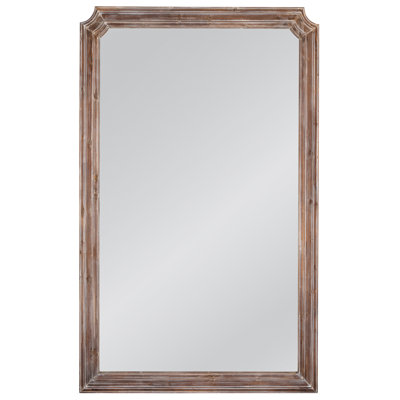Rosalie Solid Wood Rectangle Floor Mirror
