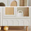 Bibliothèque de rangement style français de luxe