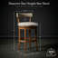 Tabouret de bar pivotant Hanover, 30 po-111912700-111912701