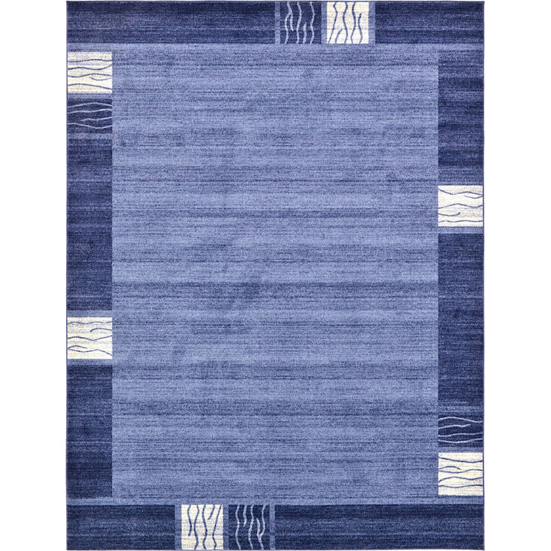 Tapis à motif géométrique mauve Desdemona, Rectangle 2 pi 2 po x 3 pi