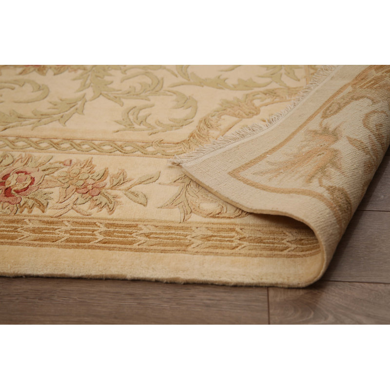 Bernoussi Wool Oriental Area Rug, Rectangle 3' 2" x 4' 11"