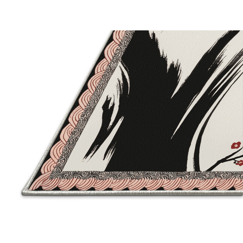 Petal Cascades Rug, Rectangle 3' x 5'