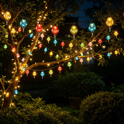 Connectable Multicolor Shatterproof LED Indoor & Outdoor String Lights
