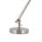 60W Metal Task Lamp with Adjustable Arms and Swivel Head, Silver-1208626778