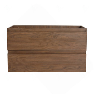 36" Wall-Mounted Bathroom Vanity Cabinet Base