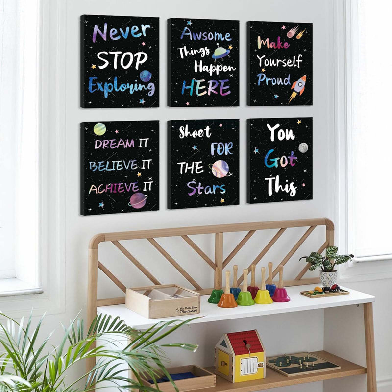 6 Piece Wrapped Canvas Print