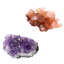 Double Set Aragonite And Amethyst