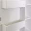 Armoire de cuisine, armoire de rangement blanche autoportante avec portes et tablettes, armoire de cuisine