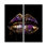 Lèvres dorées de luxe IV - Art mural glamour 2 pièces