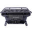 Barbecue en fonte ovale extérieur, barbecue au charbon portatif et poêle de table en fonte - 100% fonte durable, petit barbecue au charbon de bois, réchaud de camping, barbecue Hibachi