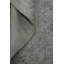 Tapis unique en coton gris anthracite et gris 7 pi 11 po x 4 pi 10 po