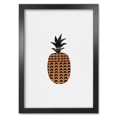 Pineapple Fruit Illustration 1 Piece Wall Art