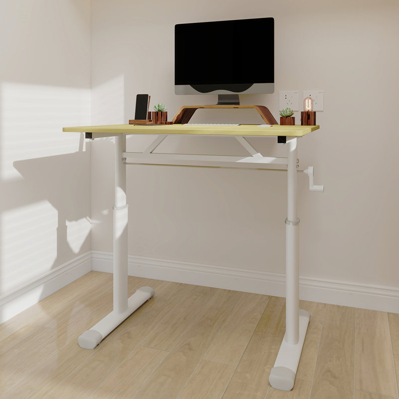 Bureau d'étude réglable pour enfants et adultes - Bureau multifonctionnel réglable en hauteur pour la maison / le bureau, conception compacte